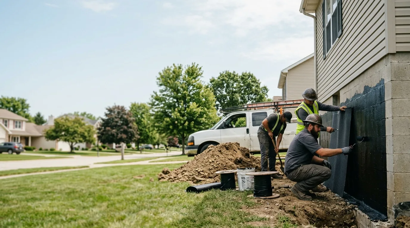 Basement Waterproofing in Morristown, OH near me